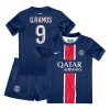 Officiële Voetbalshirt + Korte Broek Paris Saint-Germain Goncalo Ramos 9 Thuis 2024-25 - Kids